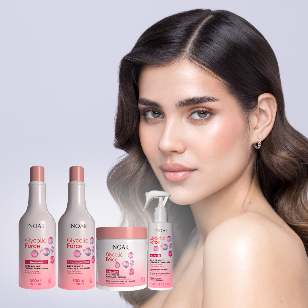 INOAR Greitai besiriebaluojančių plaukų rutina