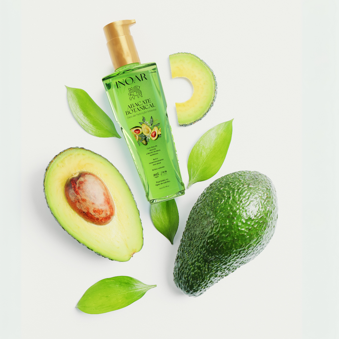 Inoar Botanical Avocado Oil - maitinantis avokadų aliejus plaukams 110 ml