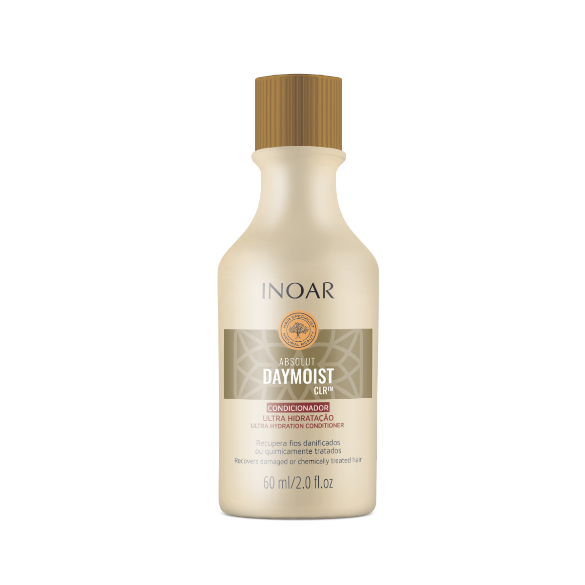 INOAR Absolut Daymoist Conditioner - kondicionierius chemiškai pažeistiems plaukams
