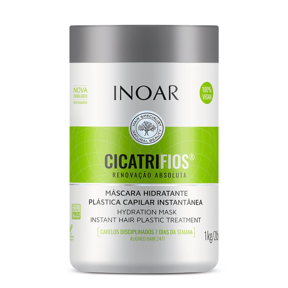 INOAR CicatriFios Mask - plauko struktūrą atkurianti kaukė