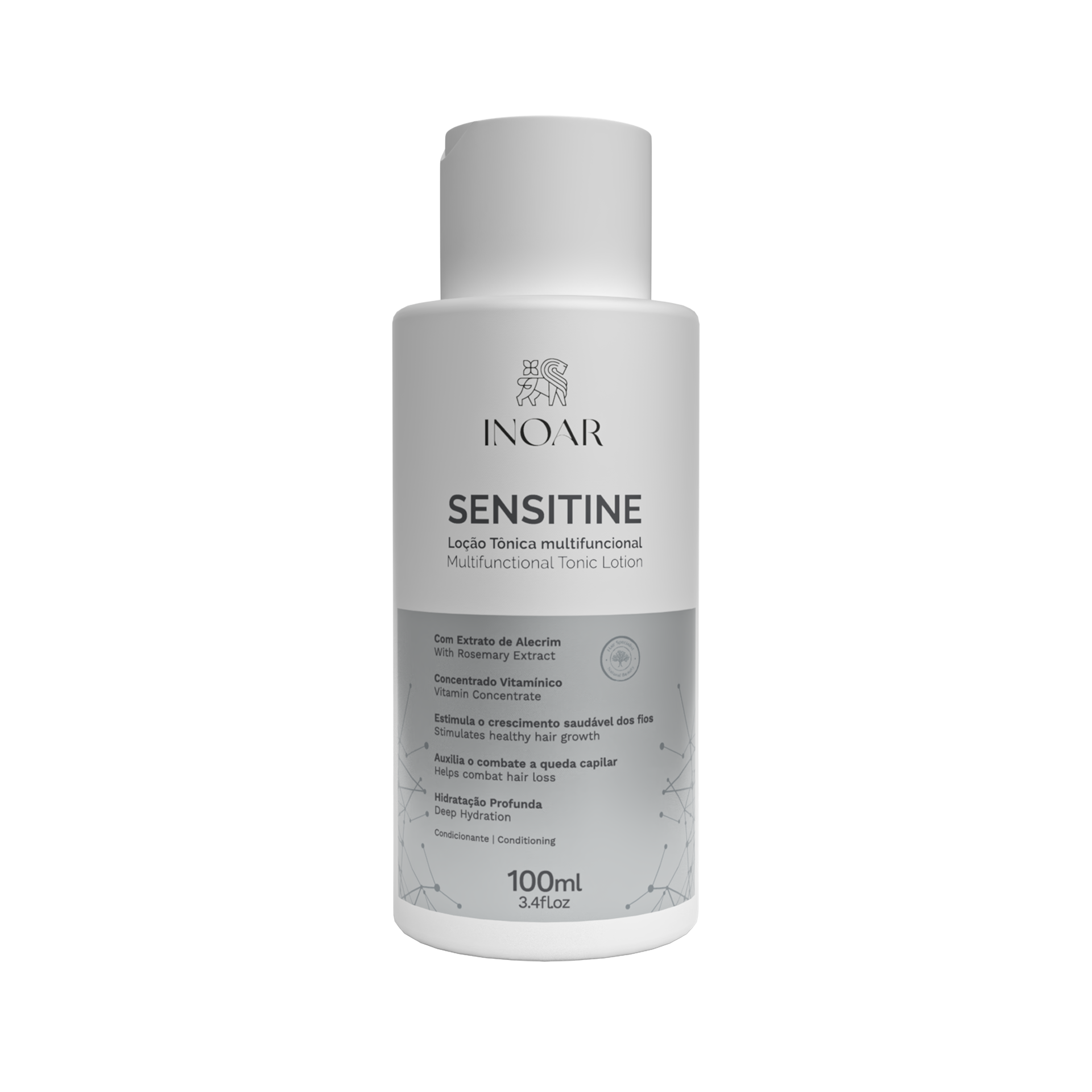 INOAR Sensitine - plaukus valantis kremas (3 in 1) 400 ml
