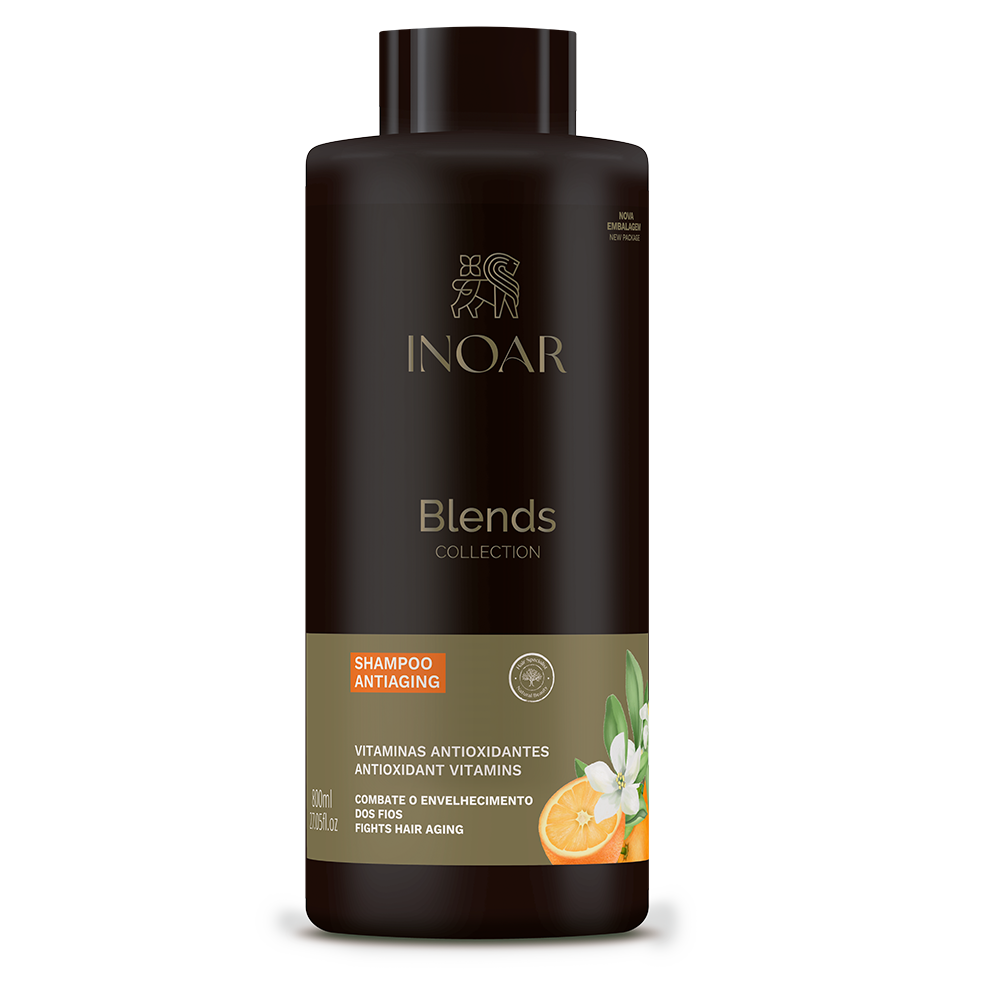 INOAR Blends Shampoo – šampūnas su vitaminu C 800 ml