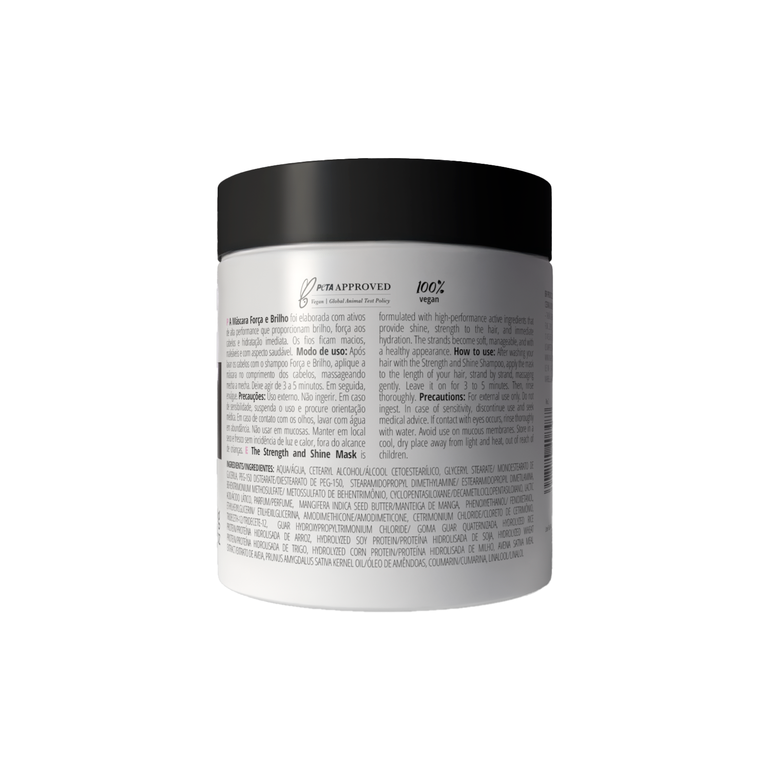 INOAR Forca & Brilho Mask - drėkinanti kaukė 500 g