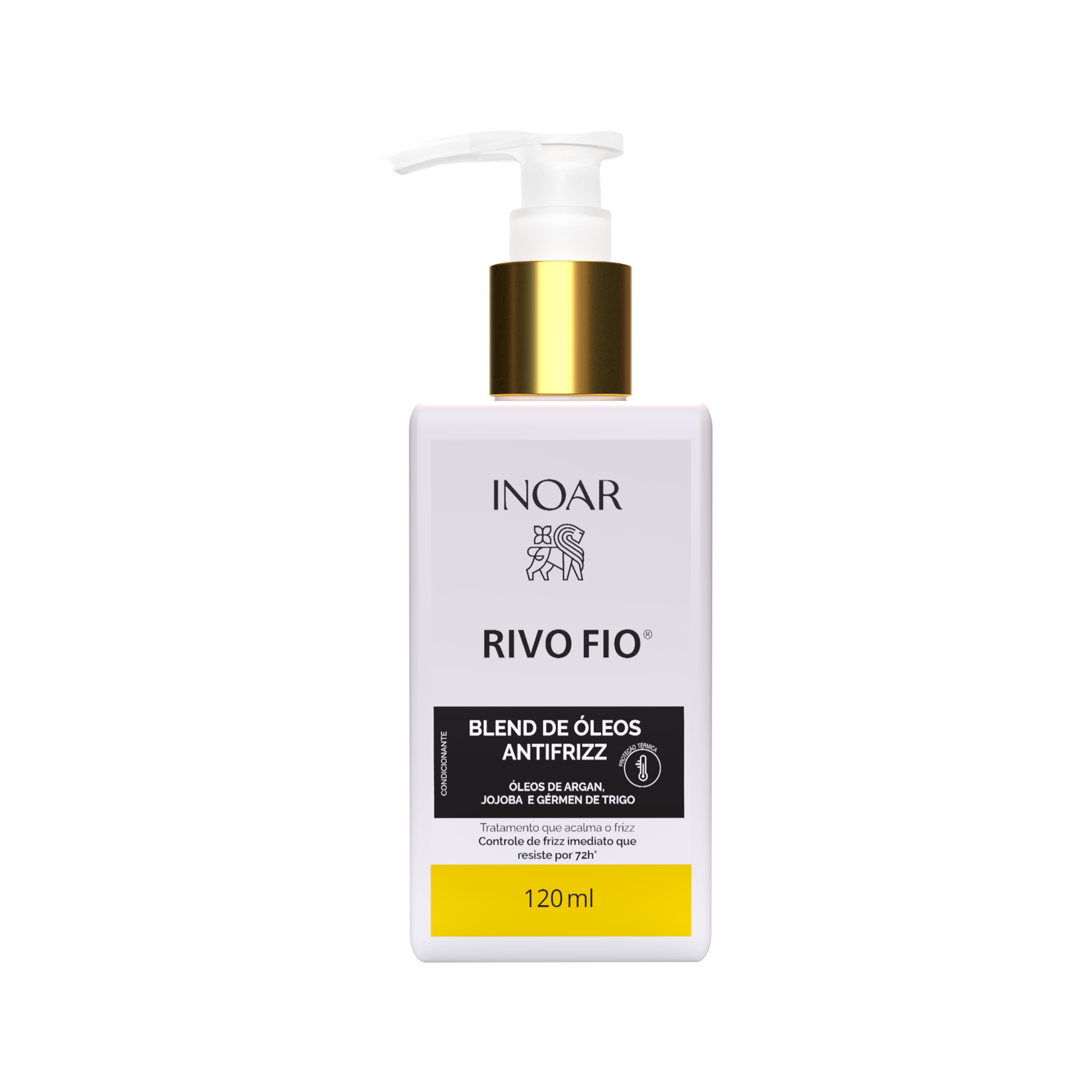 INOAR Rivo Fio Oil Blend - anti-frizz aliejus plaukams 120 ml