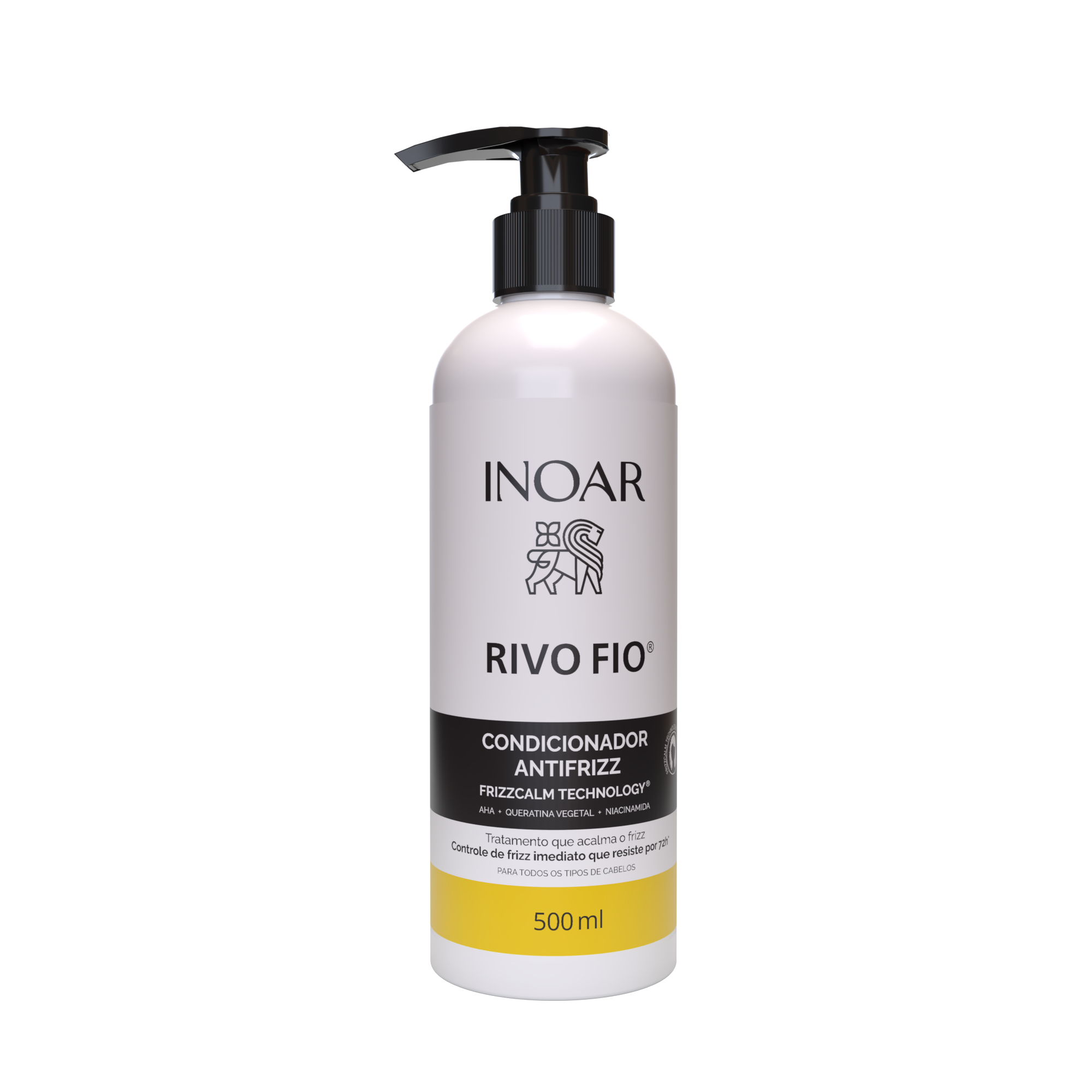 INOAR Rivo Fio Conditioner - anti-frizz kondicionierius plaukams 500 ml