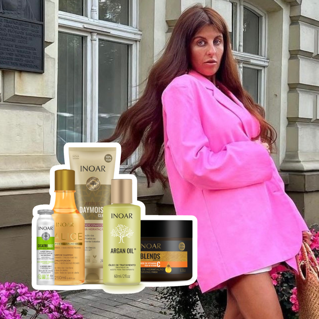 @Agnelit plaukų priežiūros rinkinys sausiems plaukams