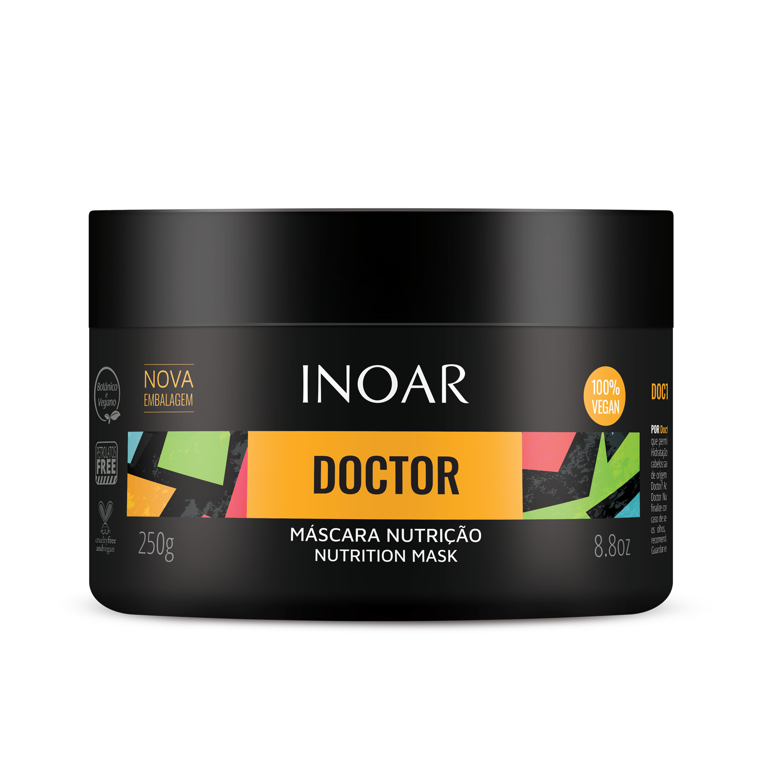 INOAR Doctor Mask Nutrition - maitinanti kaukė 250 g