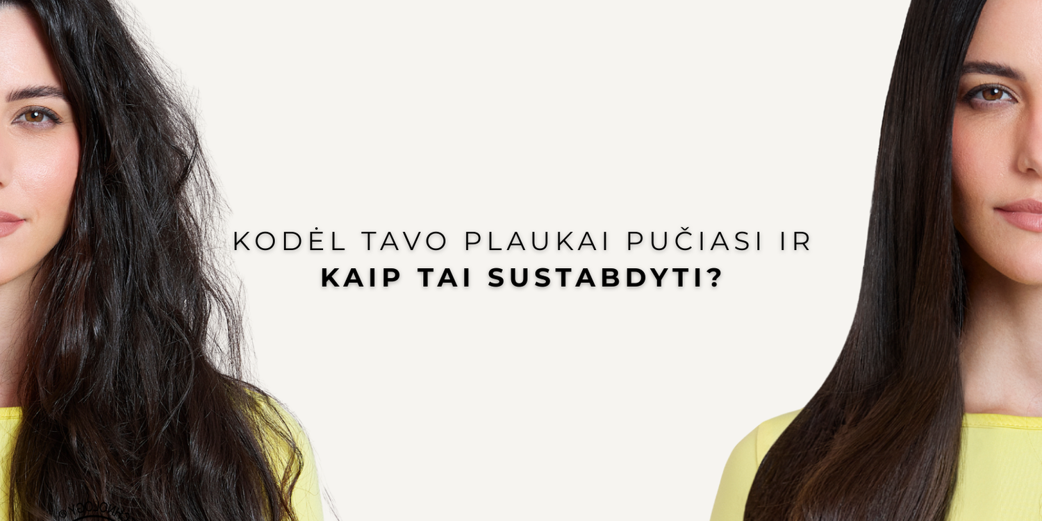 Kodėl tavo plaukai pučiasi ir kaip tai sustabdyti?