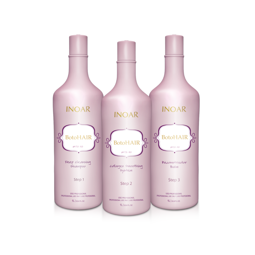 BotoHAIR keratininio glotninimo sistema