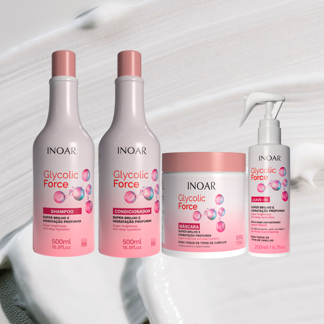 INOAR Greitai besiriebaluojančių plaukų rutina