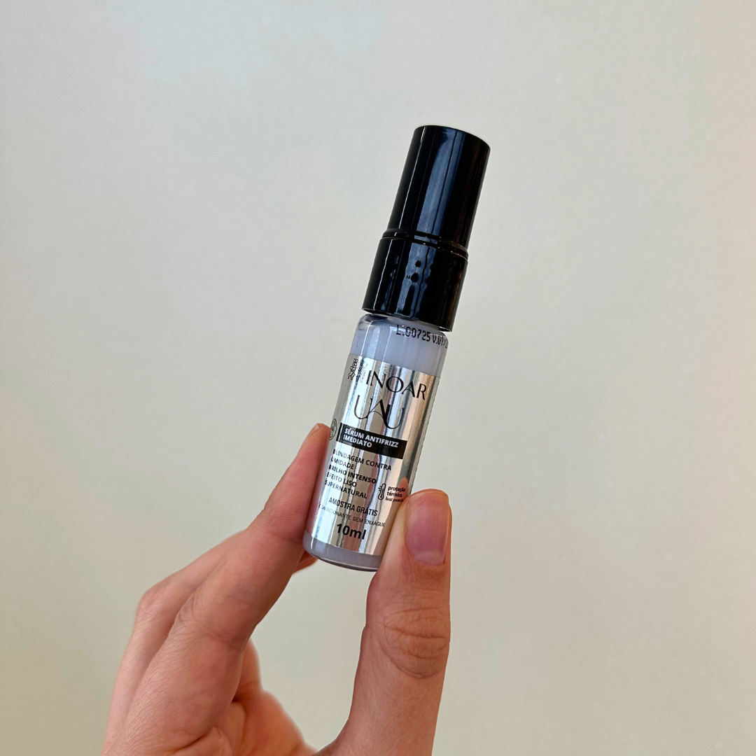 🎁 INOAR Uau Instant Anti Frizz Serum - intensyviai glotninantis serumas 10 ml (100% off)
