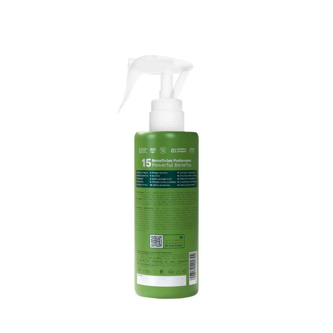 INOAR Liso Magico Progressivo - purškiamas fluidas 200 ml