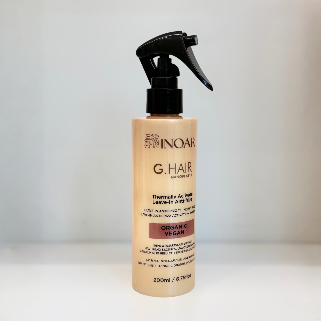 INOAR G.Hair Nano Step 3 - užbaigiamoji priemonė apsauganti nuo karščio 200 ml