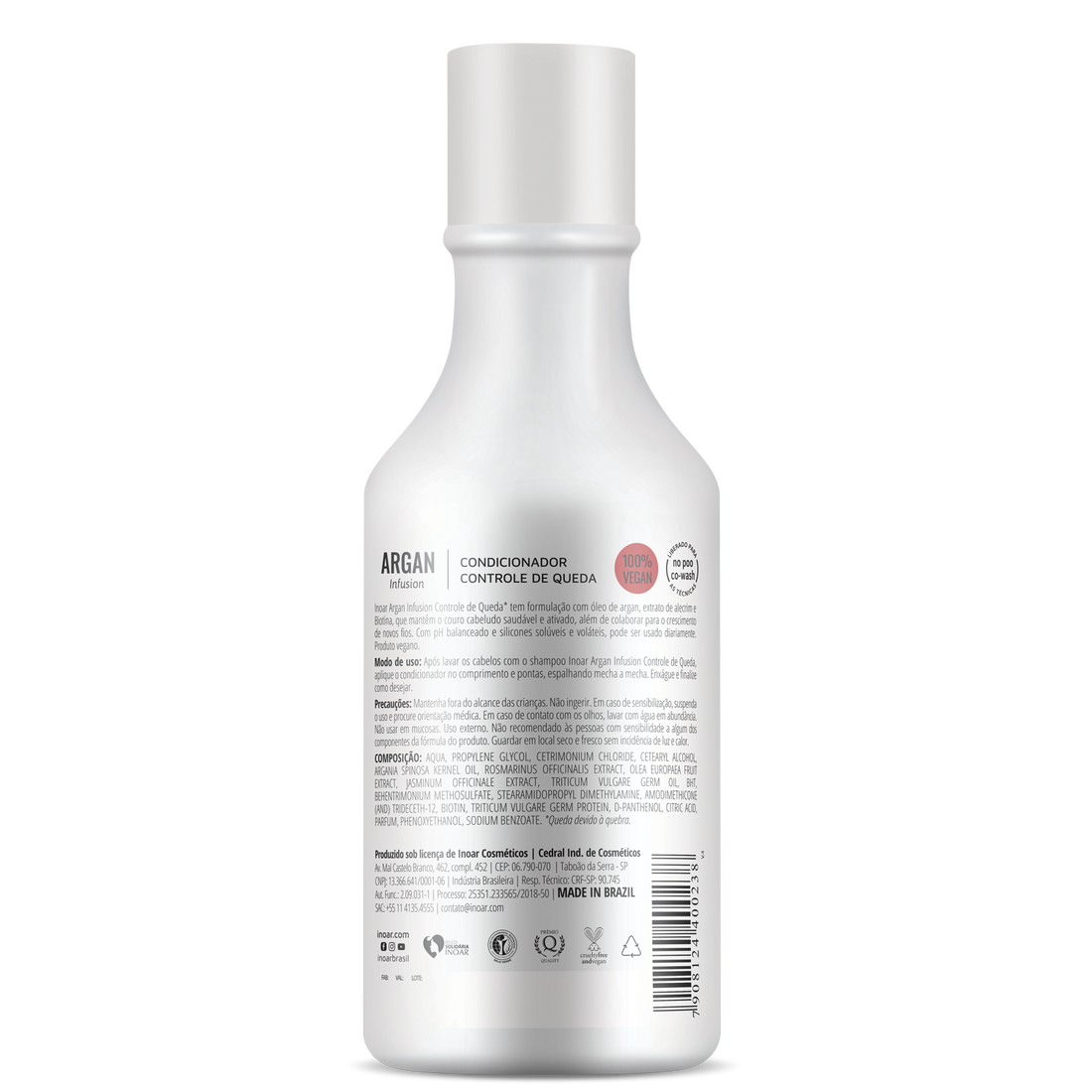 INOAR Argan Infusion Loss Control - kondicionierius 250 ml