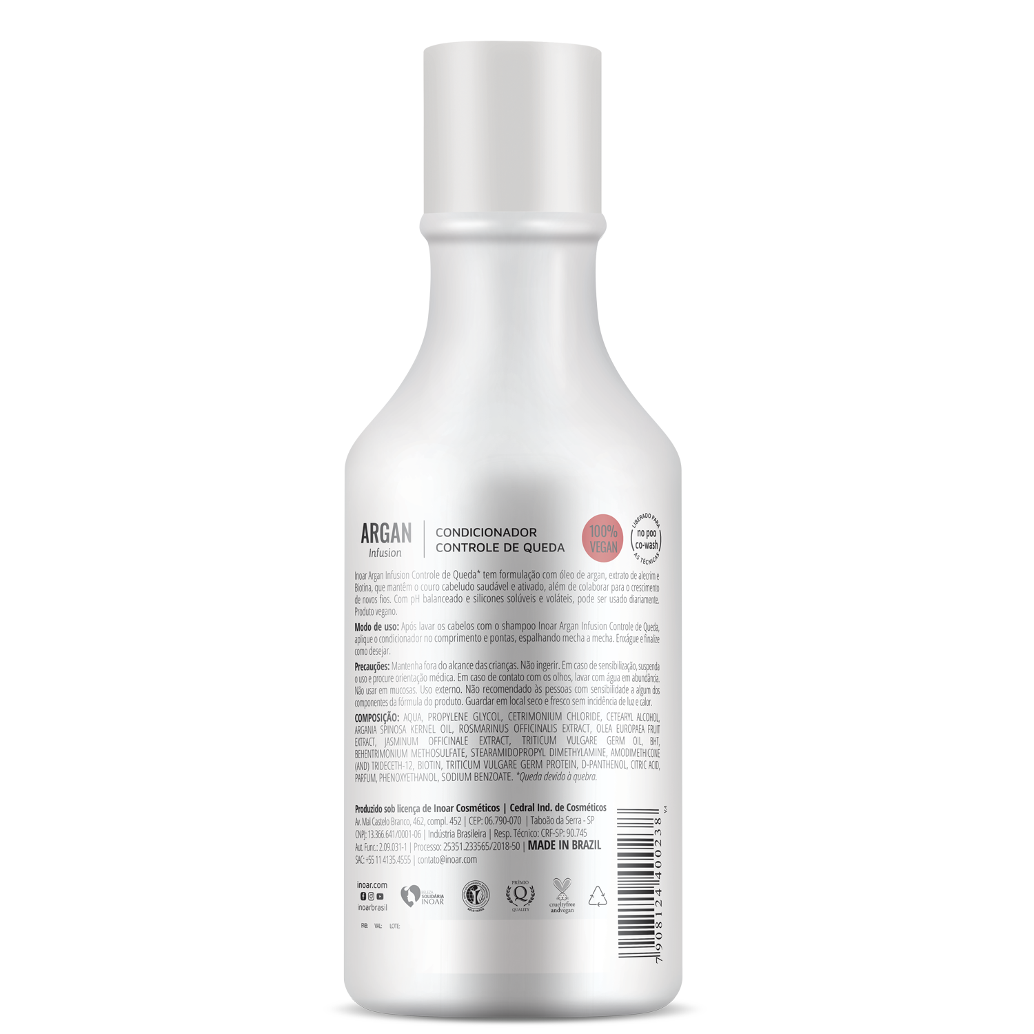 INOAR Argan Infusion Loss Control - kondicionierius 250 ml