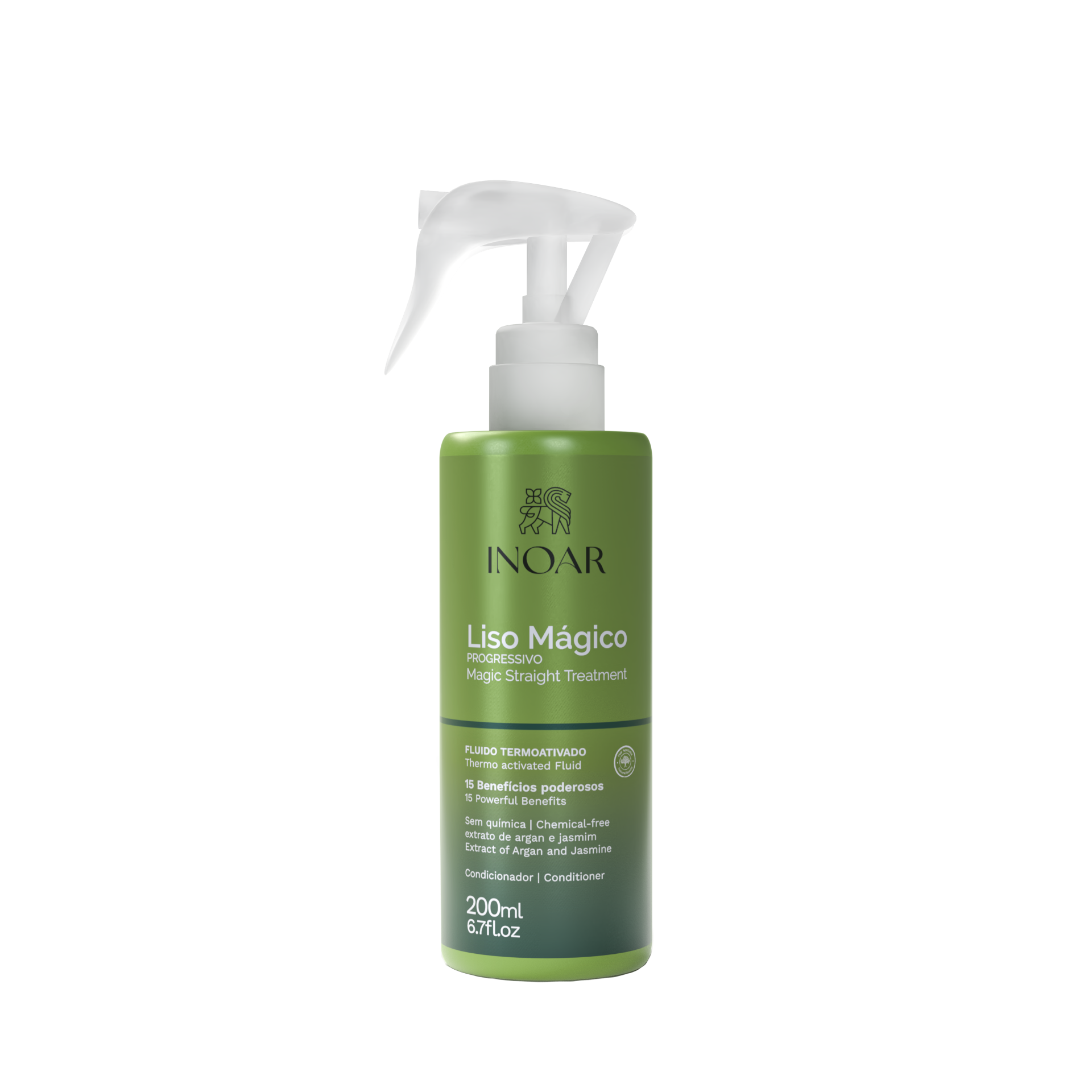 🎁 INOAR Liso Magico Progressivo - purškiamas fluidas 200 ml (100% off)