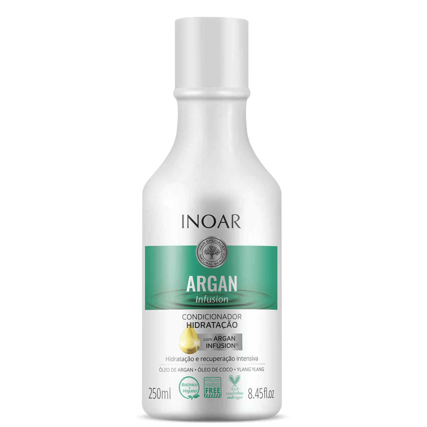 INOAR Argan Infusion Hydrating - kondicionierius 250 ml