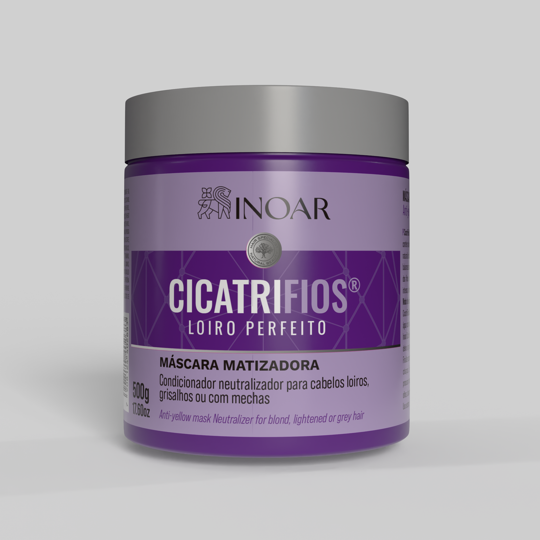 INOAR CicatriFios Perfect Blond Mask - plaukų kaukė šviesiems plaukams