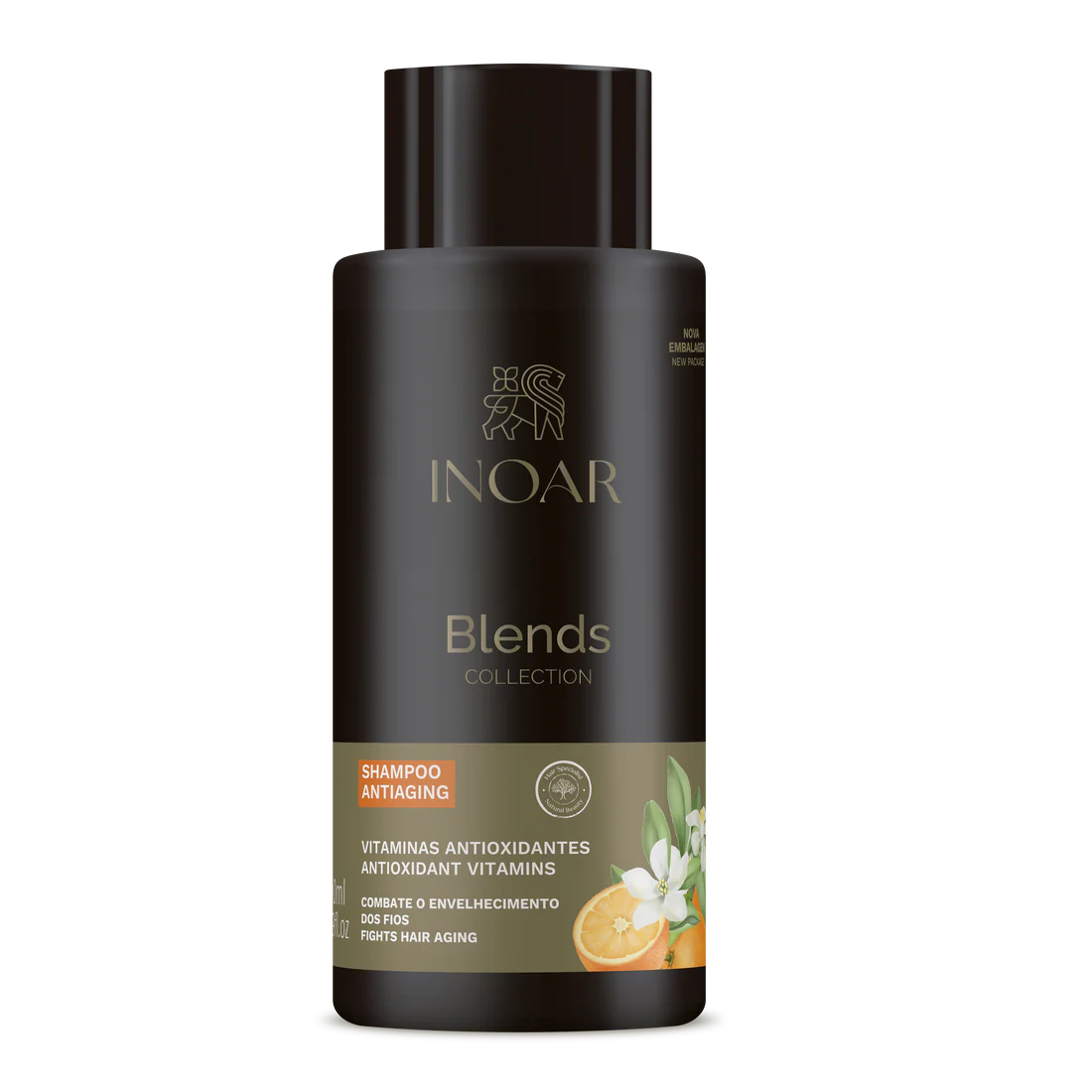 INOAR Blends Shampoo – šampūnas su vitaminu C 300 ml