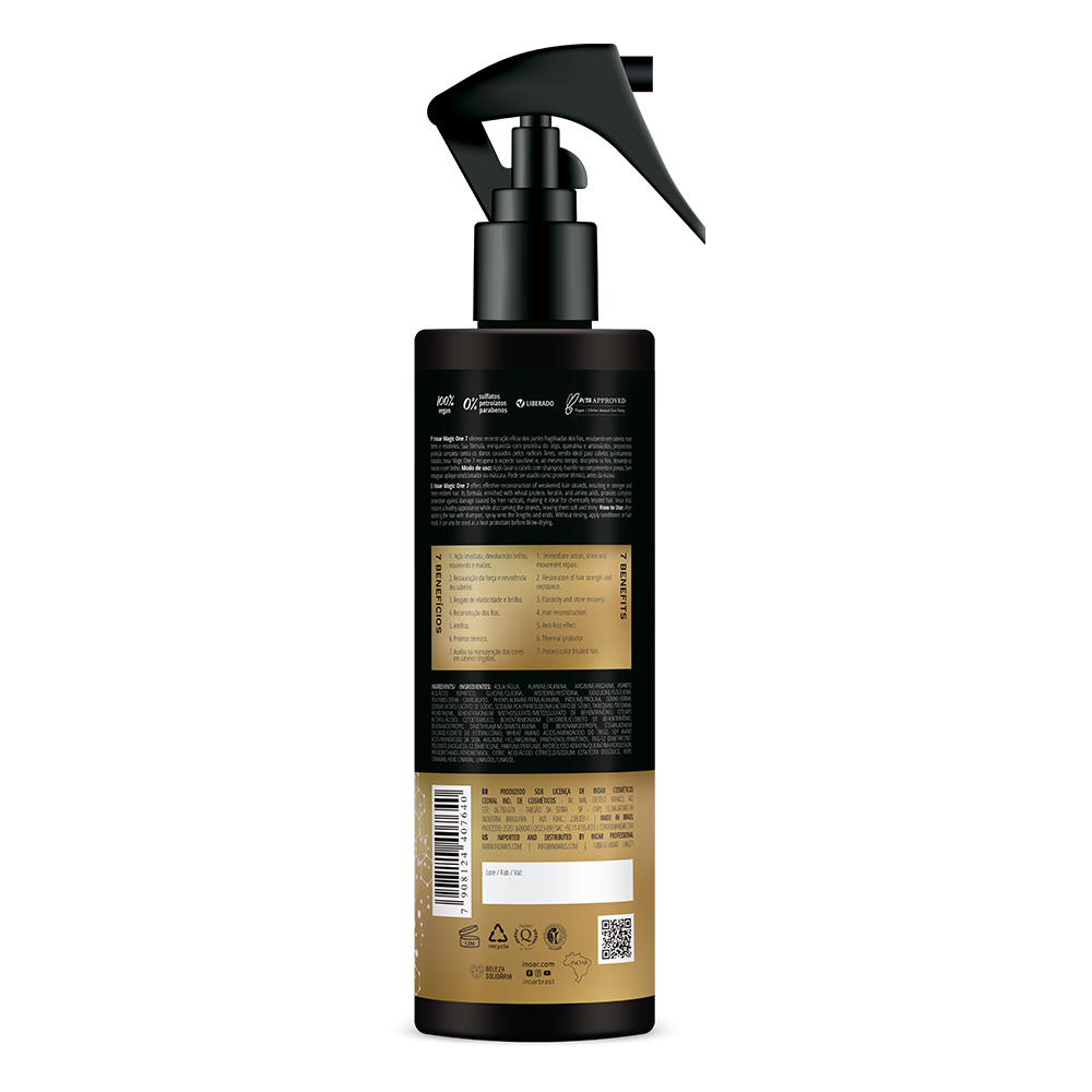 INOAR Magic One 7 Reconstructor - plaukus rekonstruojantis purškiklis 300 ml