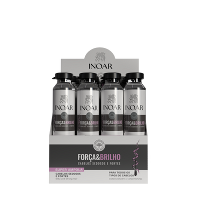 INOAR Forca &amp; Brilho Ampola - drėkinanti ampulė