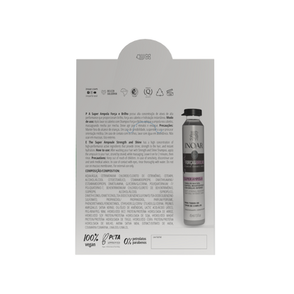 INOAR Forca &amp; Brilho Ampola - drėkinanti ampulė