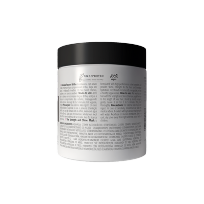 INOAR Forca &amp; Brilho Mask - drėkinanti kaukė 500 g