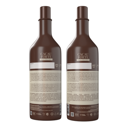 INOAR Cocoa Forte Duo Kit - plaukus stiprinantis šampūnas ir kondicionierius su Biotinu