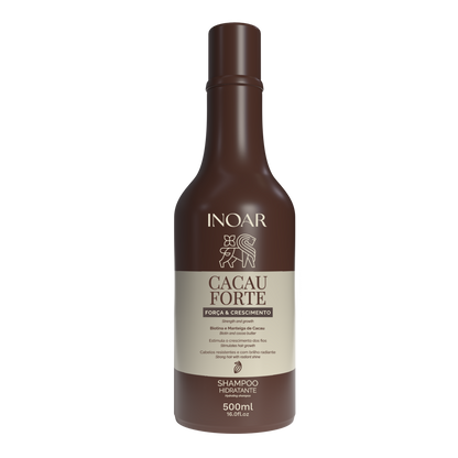 Inoar Cocoa Forte Shampoo - plaukus stiprinantis šampūnas su Biotinu