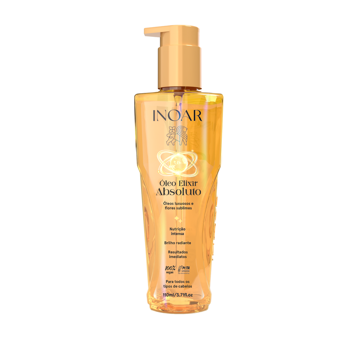 INOAR Absolute Elixir Oil - maitinantis eliksyras plaukams 110 ml