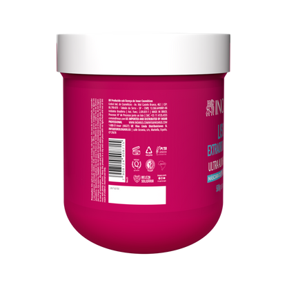 INOAR Liso Extraordinario Mask - plaukus glotninanti kaukė 500 g