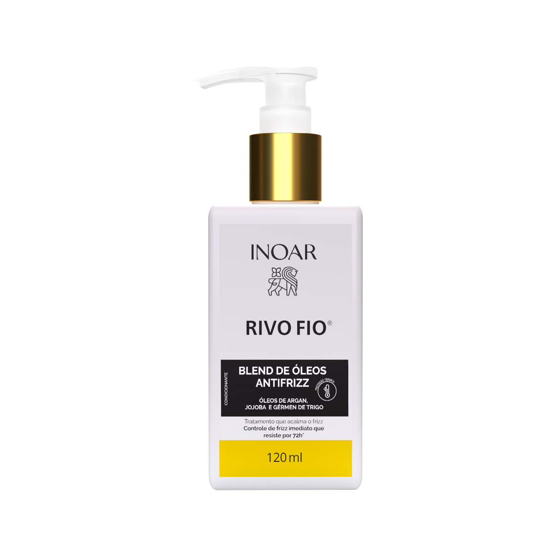 INOAR Rivo Fio Oil Blend - anti-frizz aliejus plaukams 120 ml
