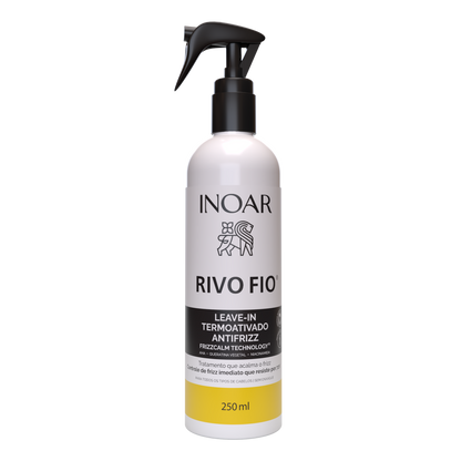 INOAR Rivo Fio Leave-in - anti-frizz nenuplaunamas balzamas plaukams 250 ml