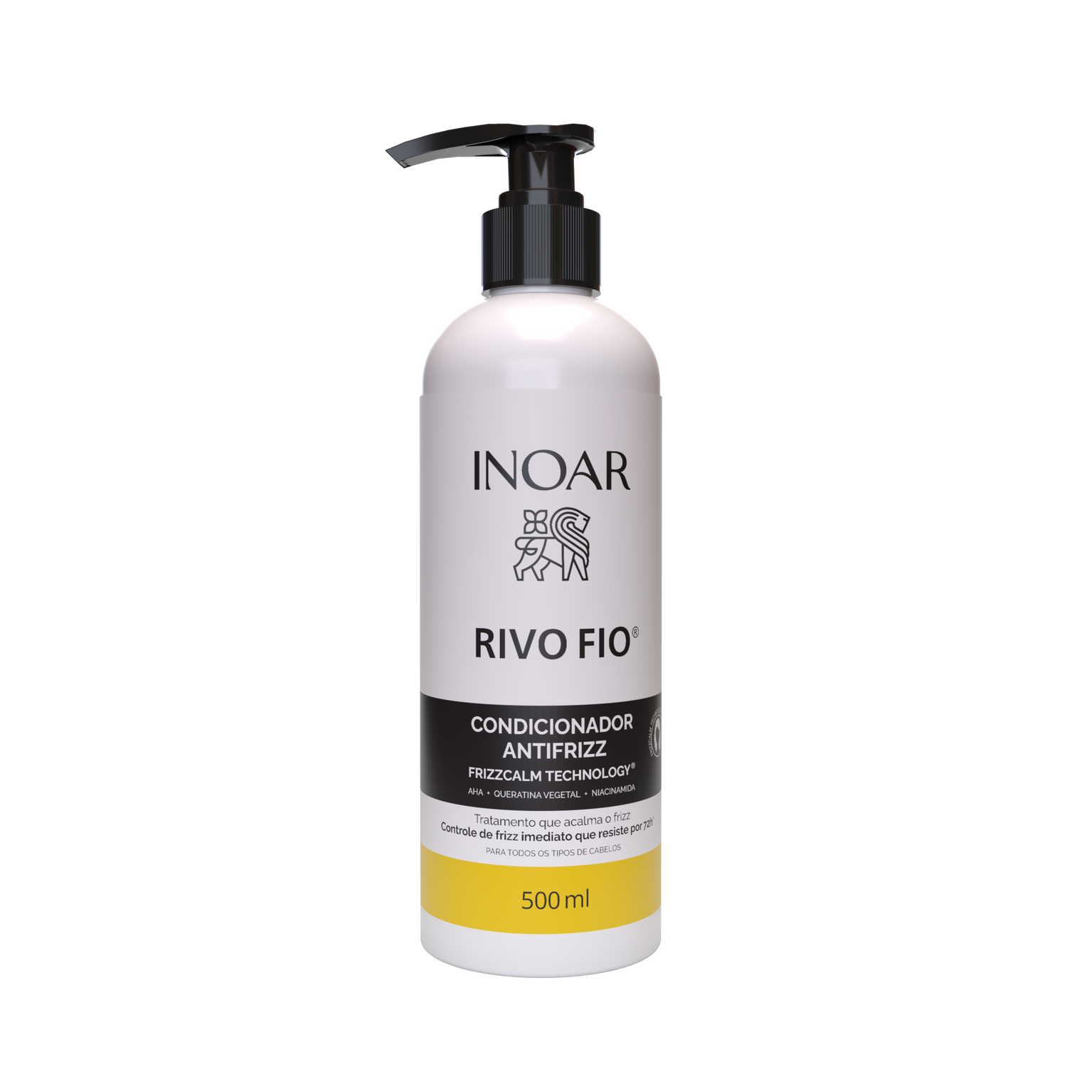 INOAR Rivo Fio Conditioner - anti-frizz kondicionierius plaukams 500 ml