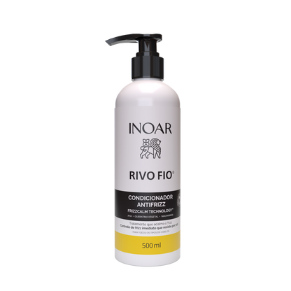 INOAR Rivo Fio Conditioner - anti-frizz kondicionierius plaukams 500 ml