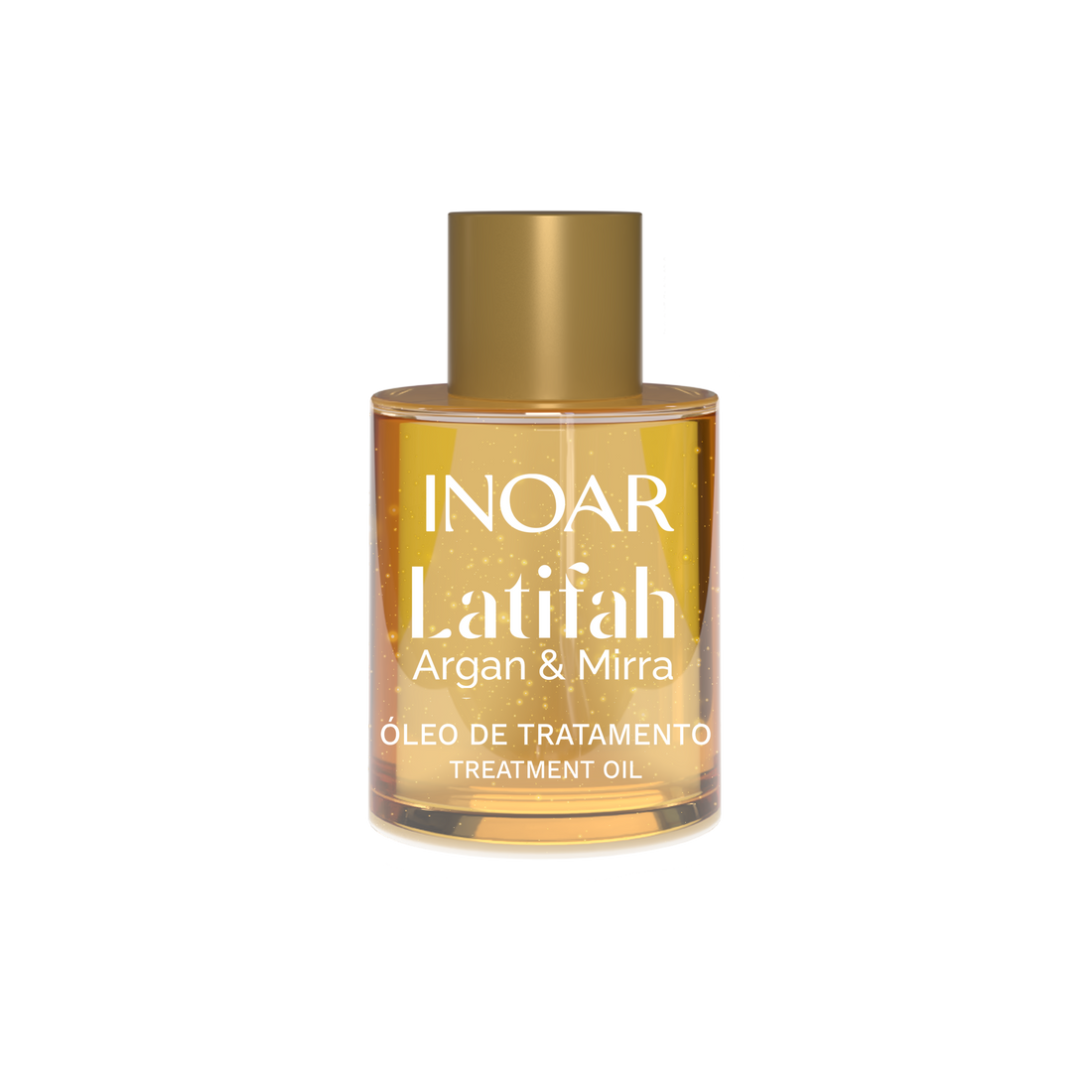INOAR Latifah Oil - spindesio suteikiantis aliejus plaukams