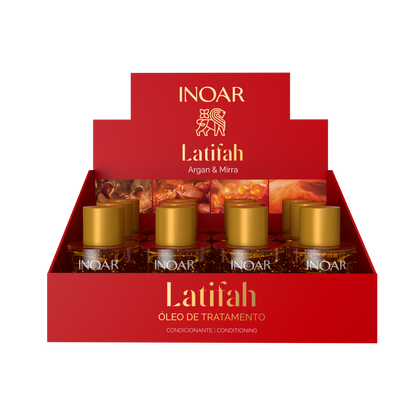 INOAR Latifah Oil - spindesio suteikiantis aliejus plaukams