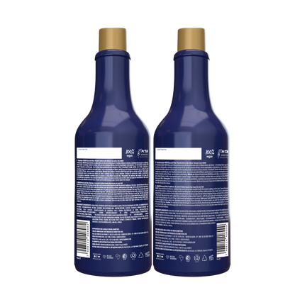 INOAR Baccarah Blue Duo Kit - plaukus maitinančio šampūno ir kondicionieriaus rinkinys