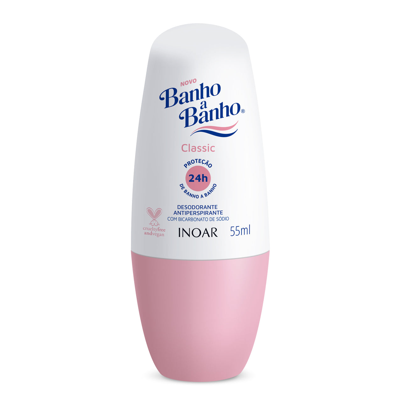 INOAR Banho a Banho Clasic - rutulinis dezodorantas 55 ml