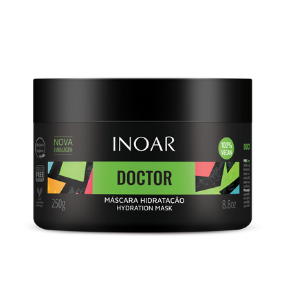 INOAR Doctor Hydrating Mask - drėkinanti kaukė 250 g