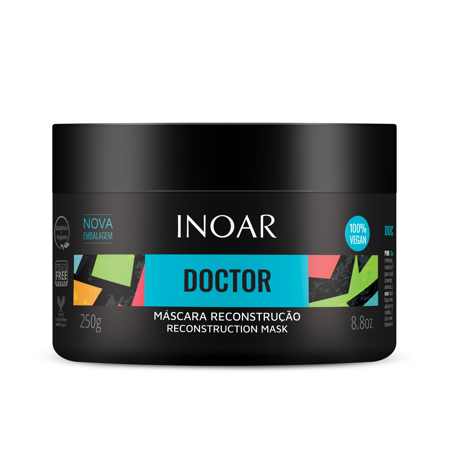 INOAR Doctor Reconstruction Mask - atkurianti kaukė 250 g