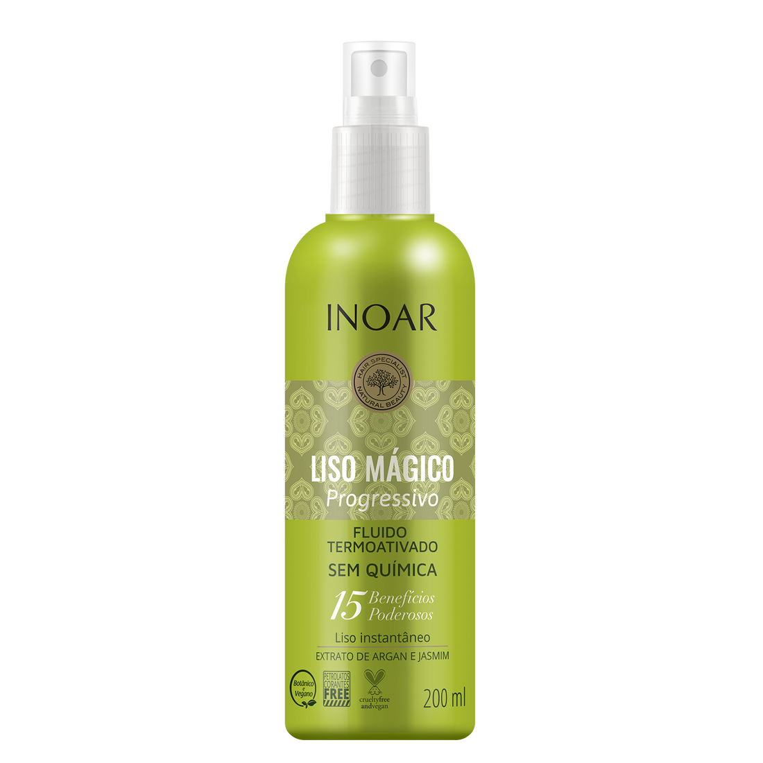 INOAR Liso Magico Progressivo - purškiamas fluidas 200 ml