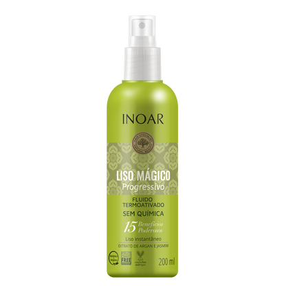 INOAR Liso Magico Progressivo - purškiamas fluidas 200 ml