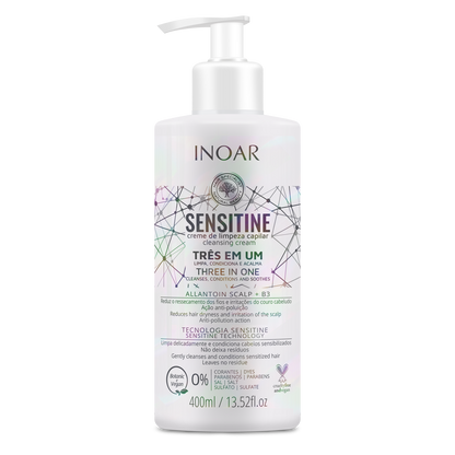 INOAR Sensitine - plaukus valantis kremas (3 in 1) 250 ml